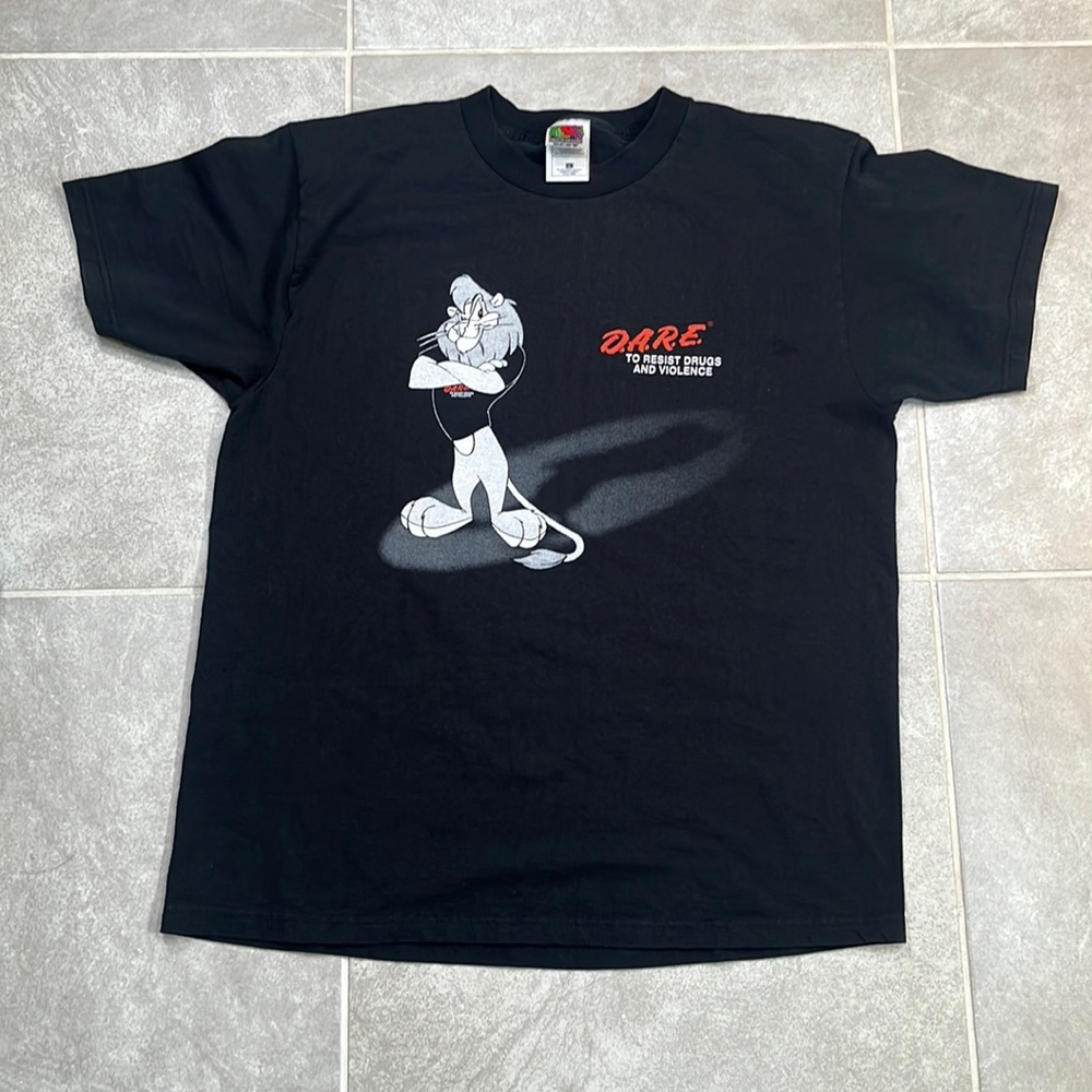 Vintage 90s DARE to Resist Drugs and Violence Shirt